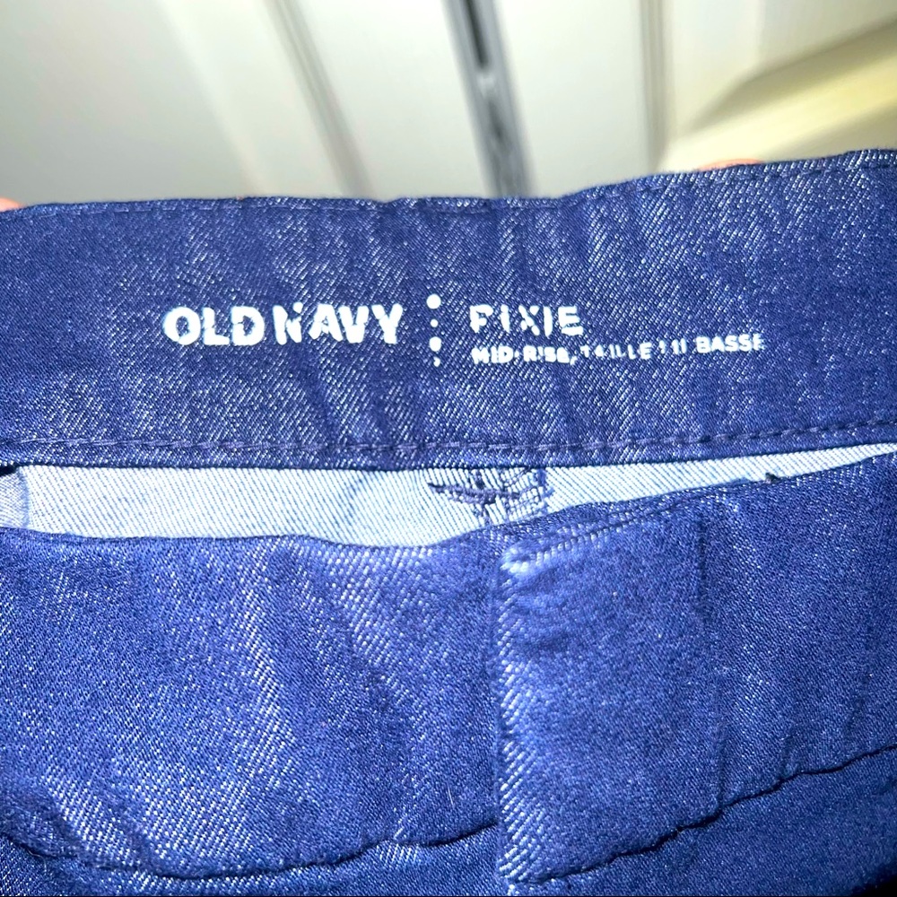 Old Navy, Pixie Pants (jean like material)